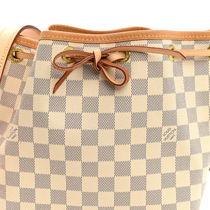Louis Vuitton Damier Azur Noe BB 8 of 10