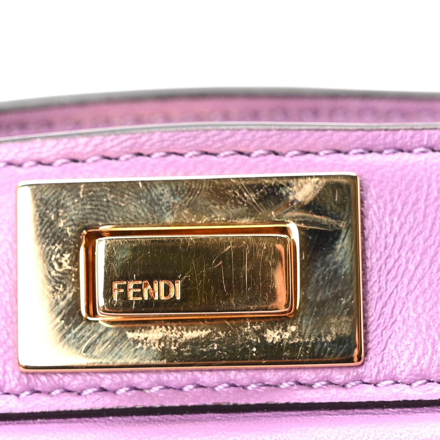 Fendi Shiny Nappa Petite Peekaboo I SEE U Satchel Gapanto Agapanto 6 of 10