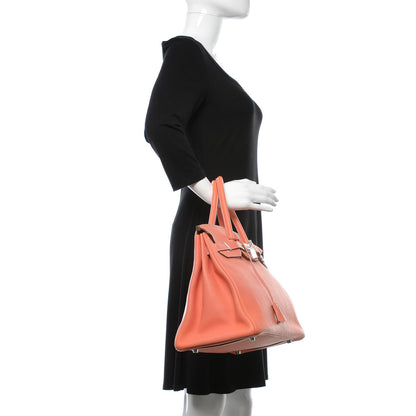 Hermes Togo Birkin 35 Crevette 2 of 36