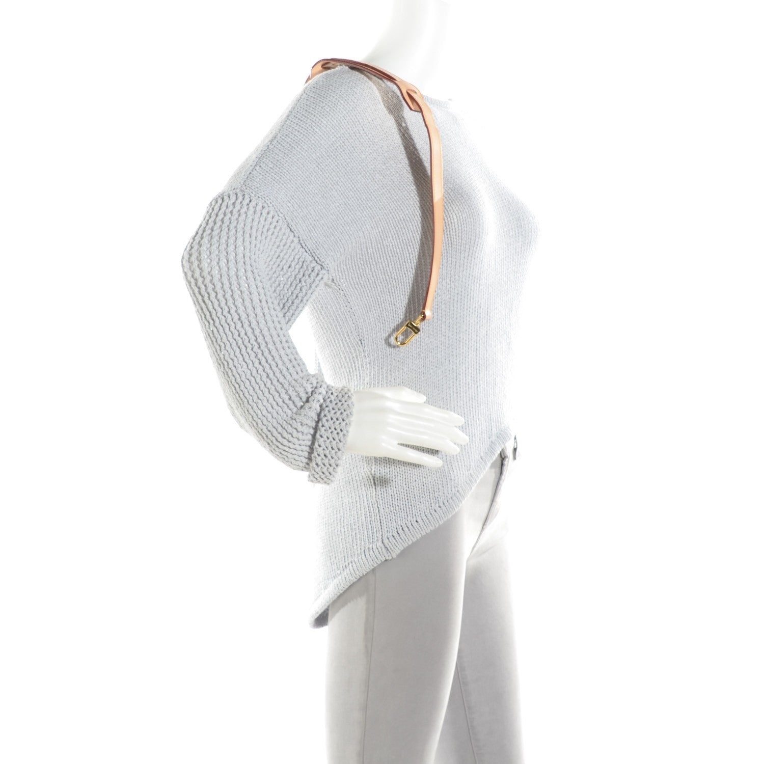 Louis Vuitton Vachetta Adjustable Retiro Shoulder Strap VVN 2 of 4