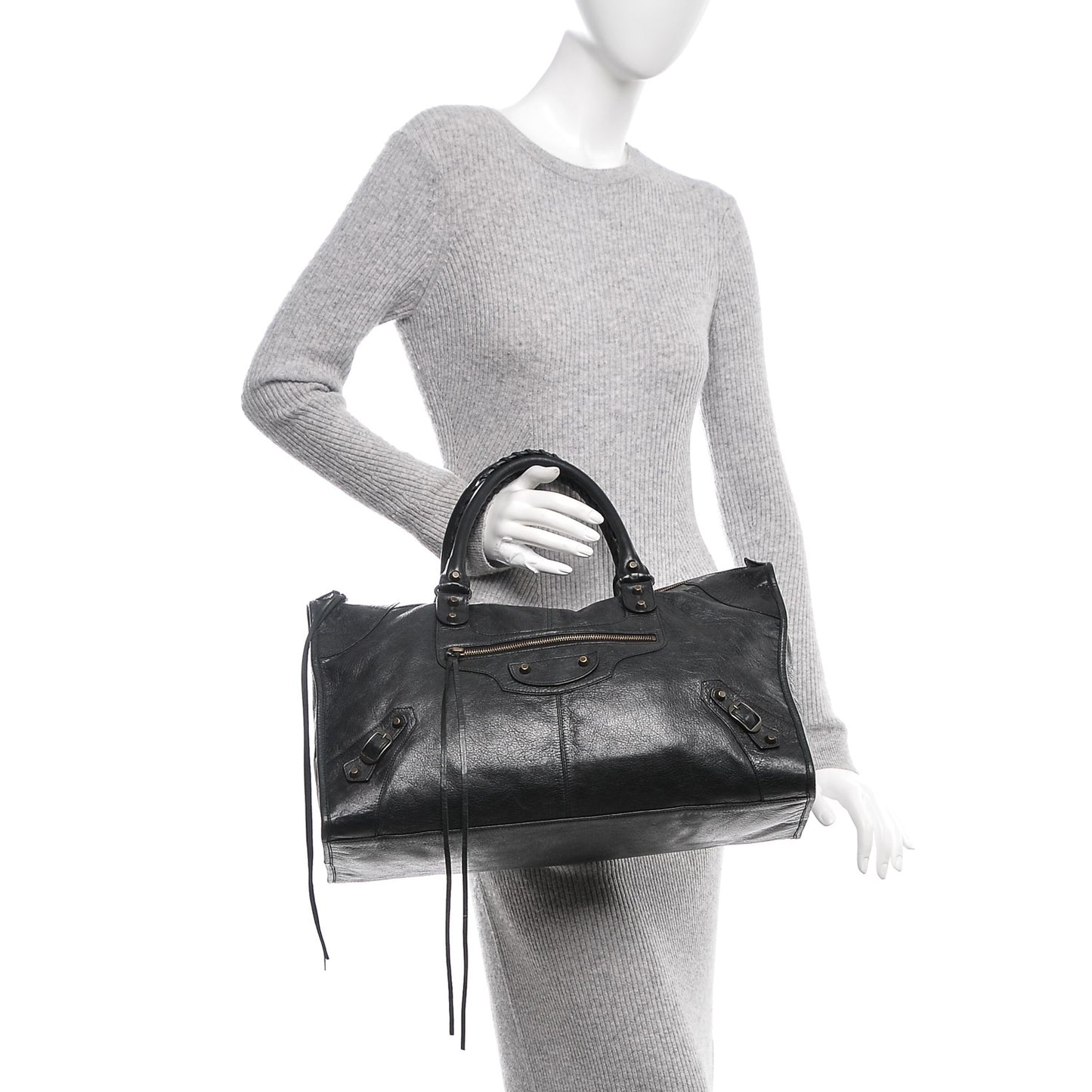 Agneau Classic Hardware Work Black