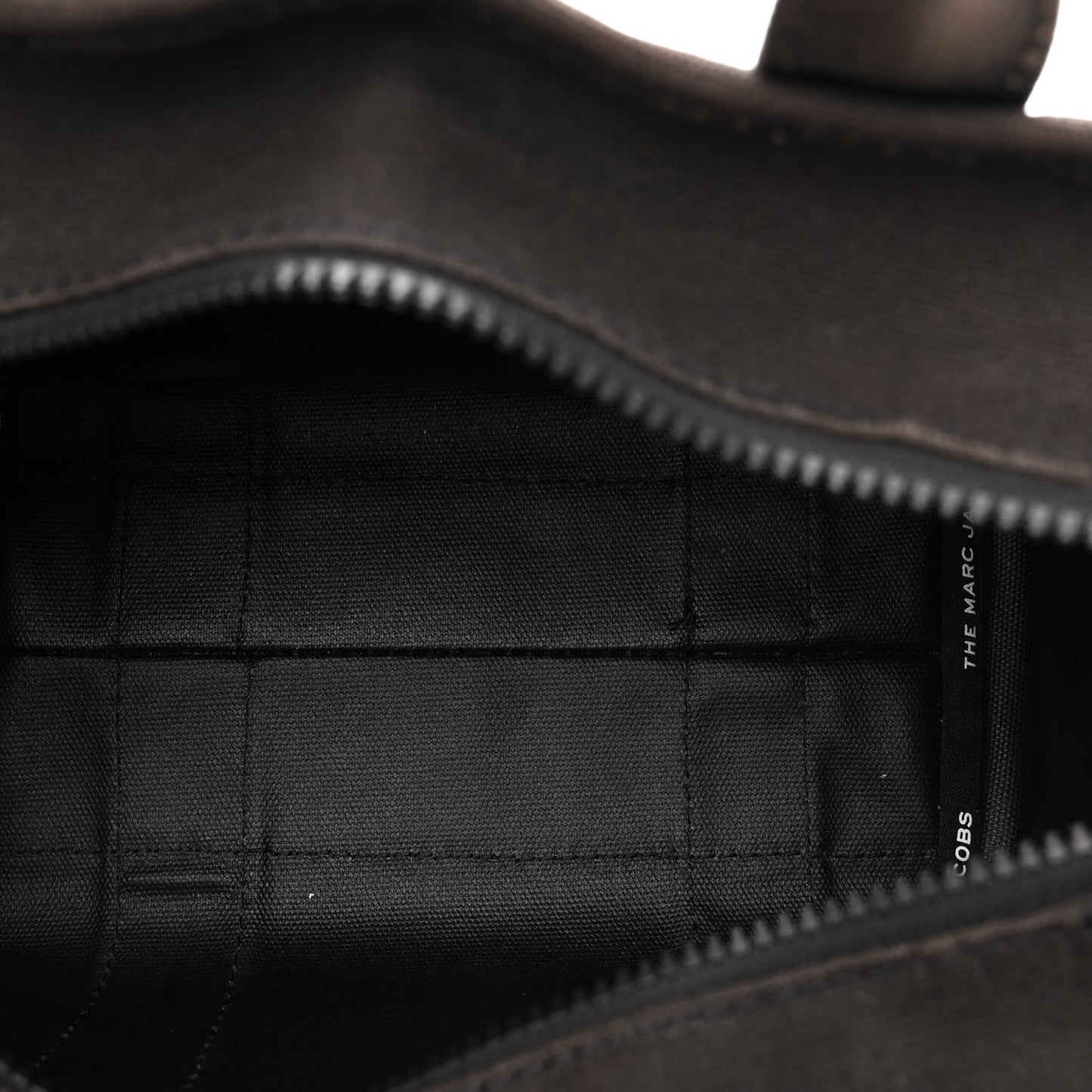 Cotton Canvas Mini The Traveler Tote Bag Black