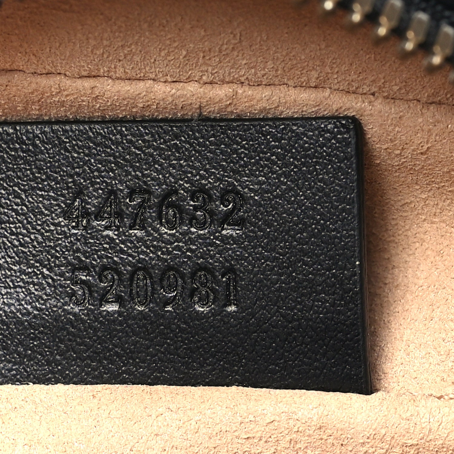 Gucci Calfskin Matelasse Small GG Marmont Chain Shoulder Bag Black 7 of 11