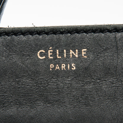 Celine Smooth Calfskin Mini Luggage Black 7 of 11