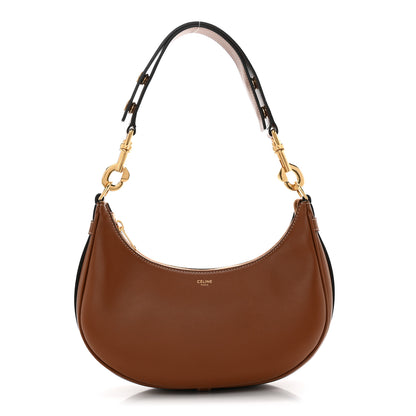 Celine Smooth Calfskin Medium Strap Ava Shoulder Bag Tan 1 of 11