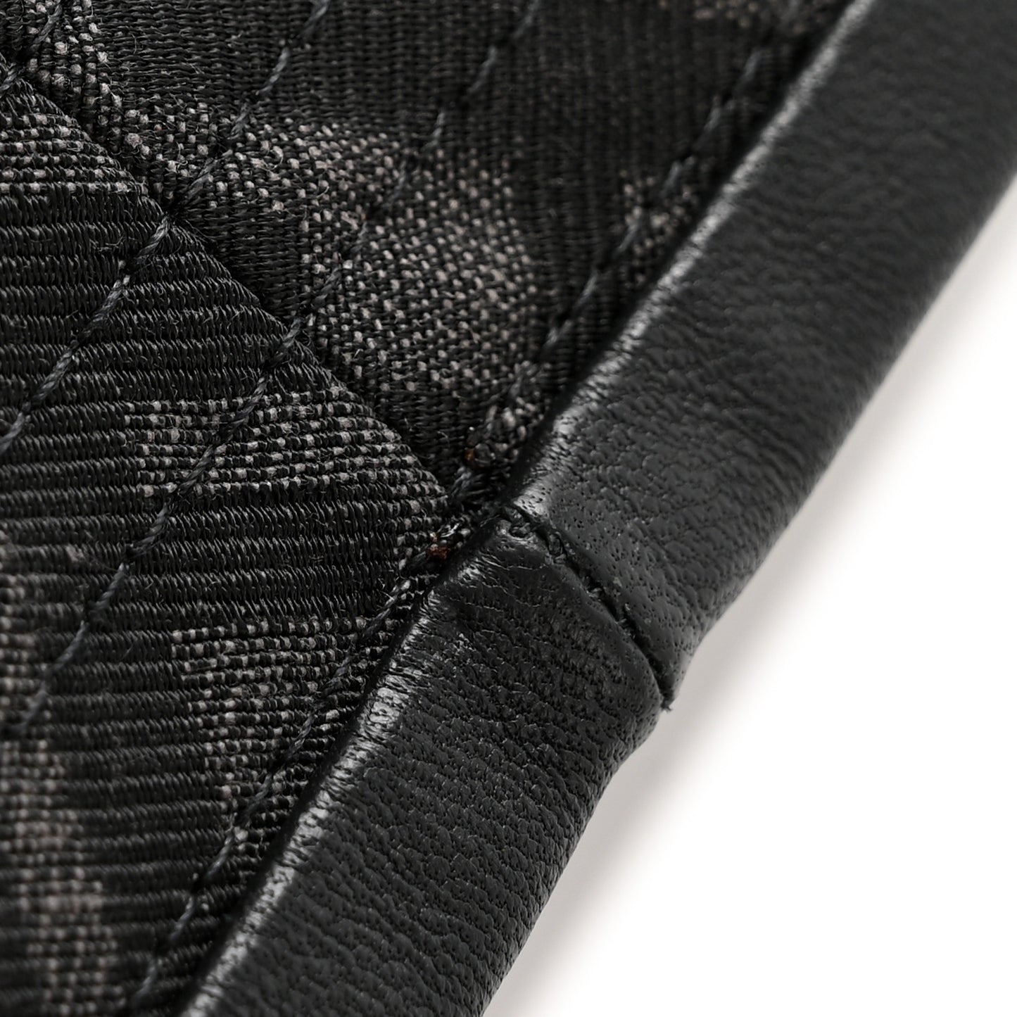 Fabric Jacquard FF Bucket Hat L Black