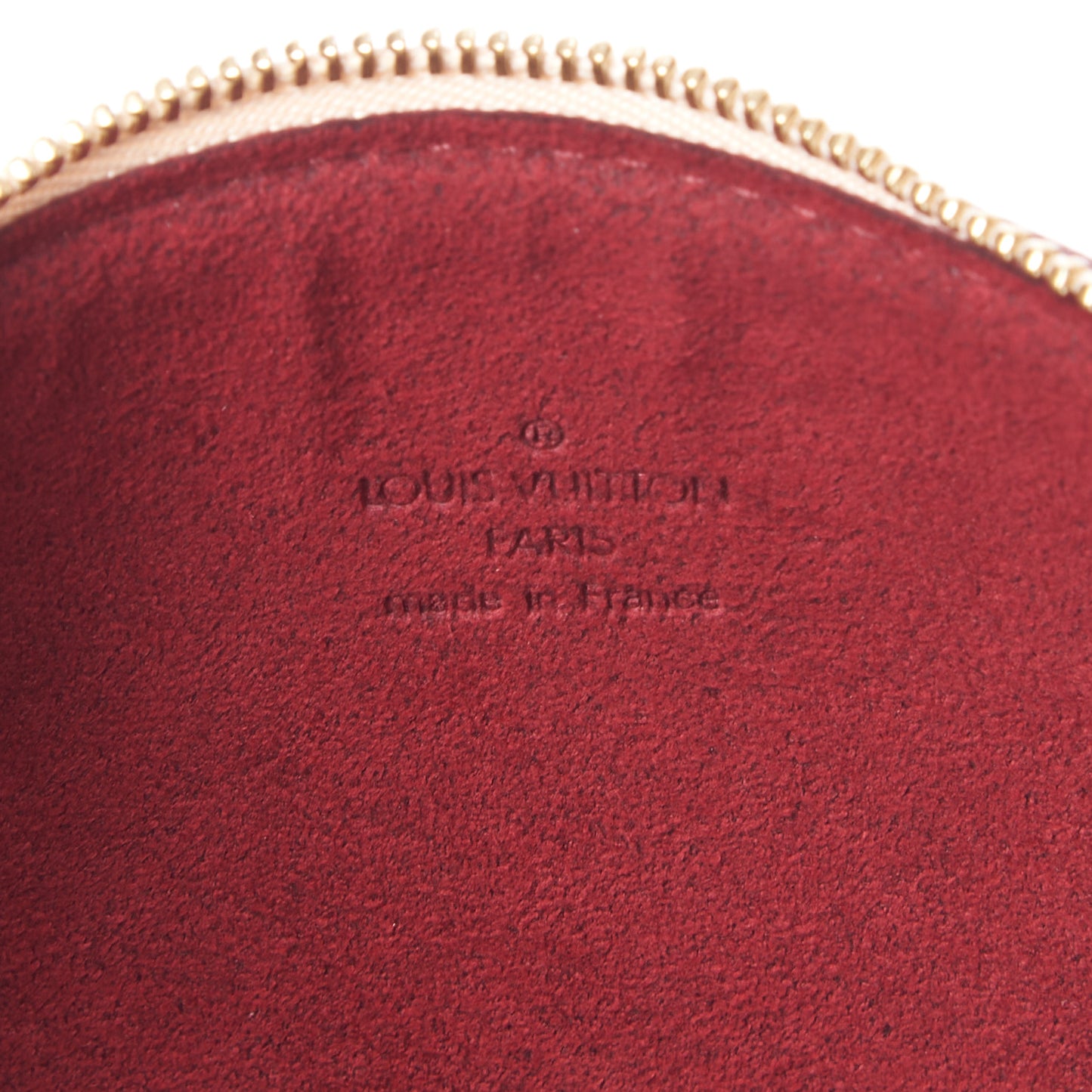 Monogram Multicolor Pochette Accessories White