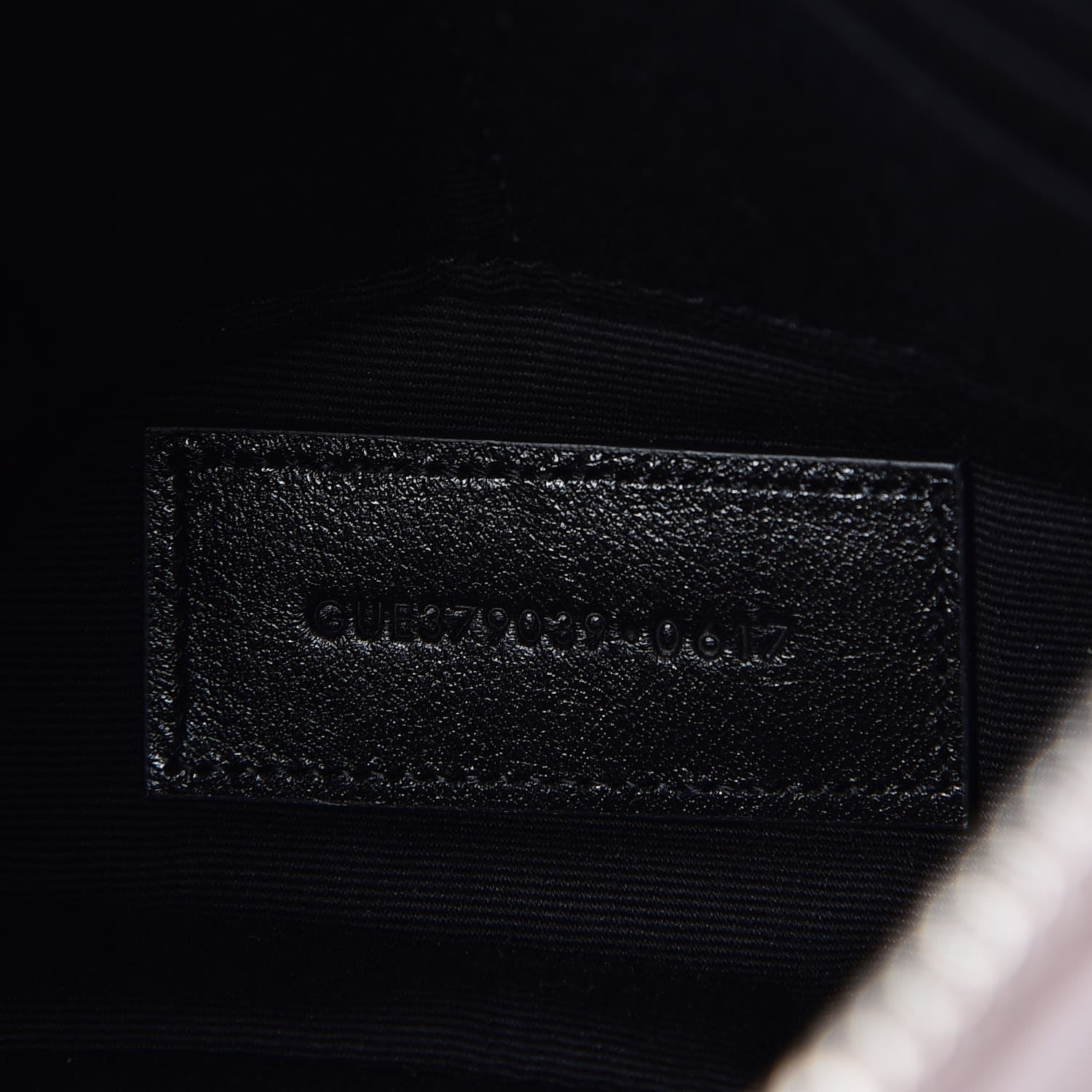 Saint Laurent Calfskin Matelasse Chevron Monogram A5 Wristlet Rose Poudre 6 of 8