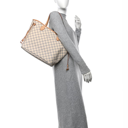 Louis Vuitton Damier Azur Neo Neverfull MM 2 of 10