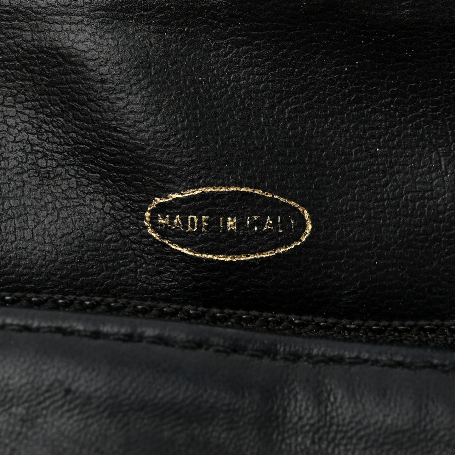 Lambskin Quilted Mini Flap Shoulder Bag Black