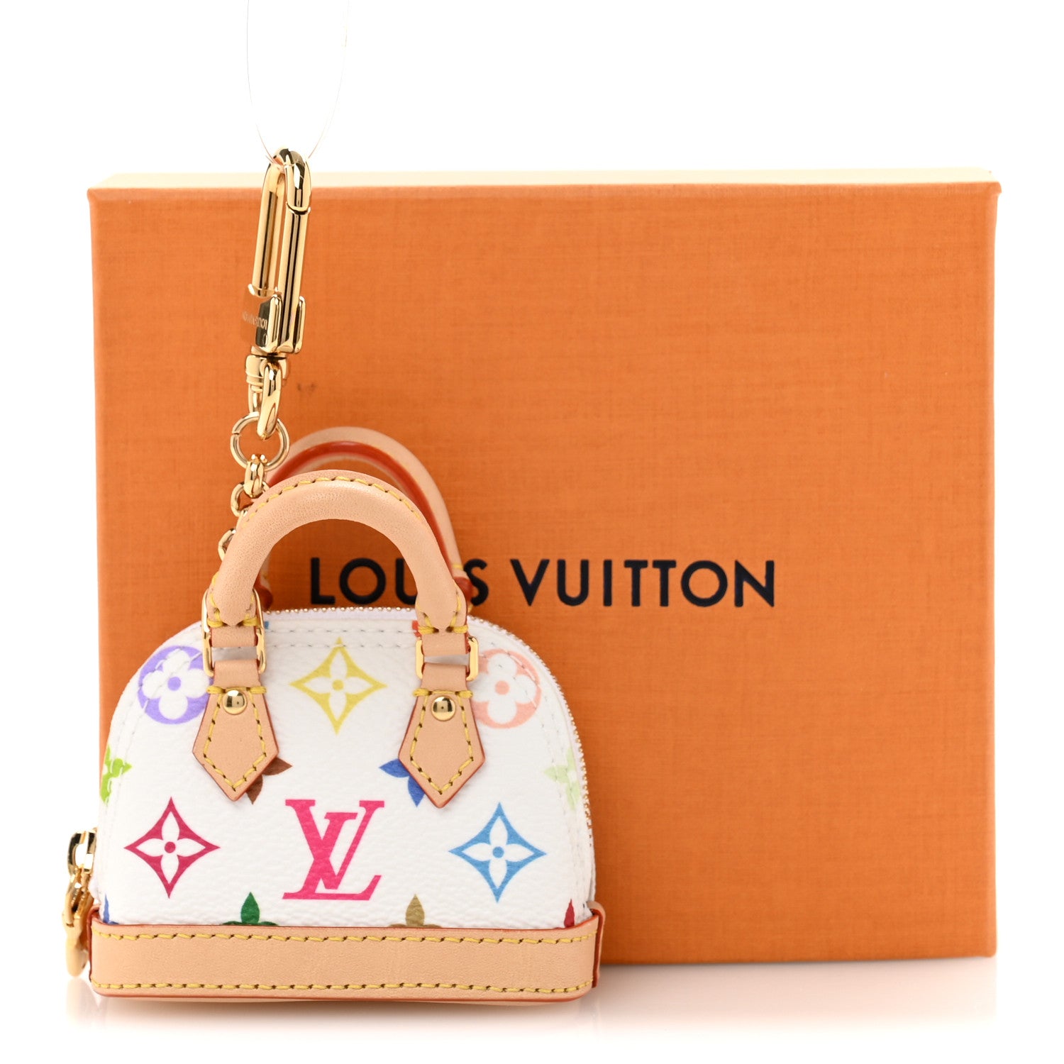 Louis Vuitton LV x TM Monogram Multicolor Micro Alma Bag Charm