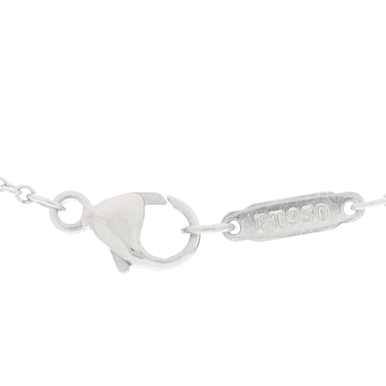 Platinum Diamond Jazz Graduated Pendant Necklace