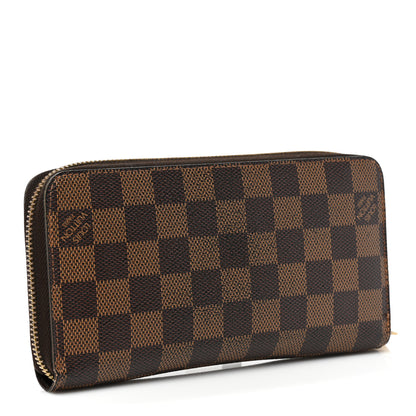 Louis Vuitton Damier Ebene Zippy Wallet 2 of 11