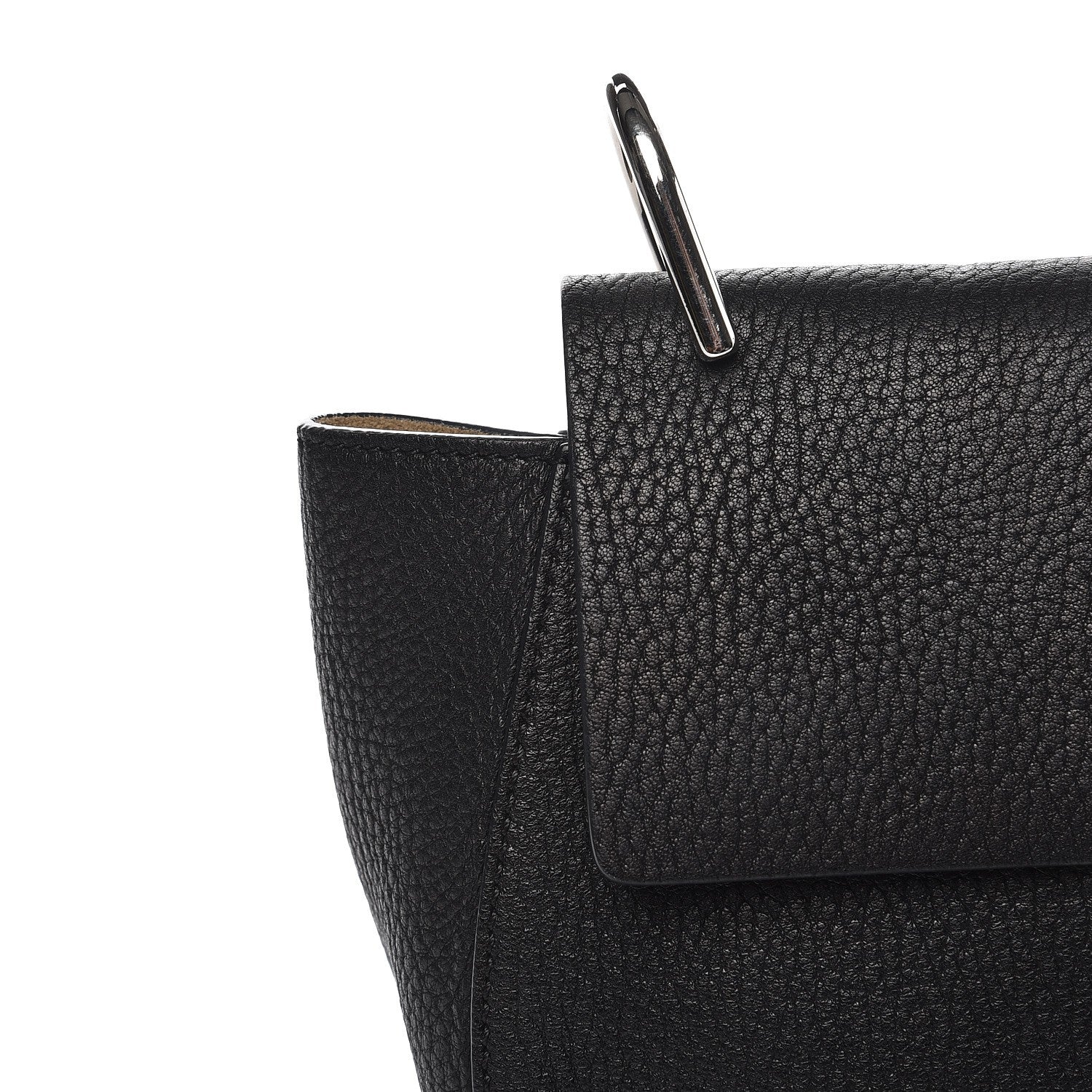 Chloe Grained Lambskin Drew Shoulder Bag Black 9 of 10