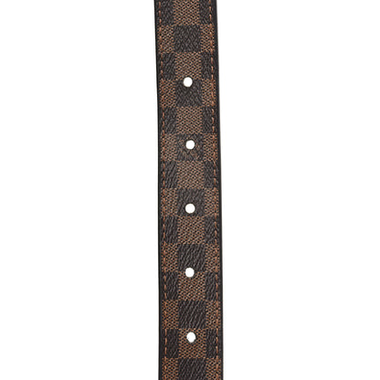 Louis Vuitton Mini Damier Ebene 25mm LV Initiales Belt 80 32 6 of 6
