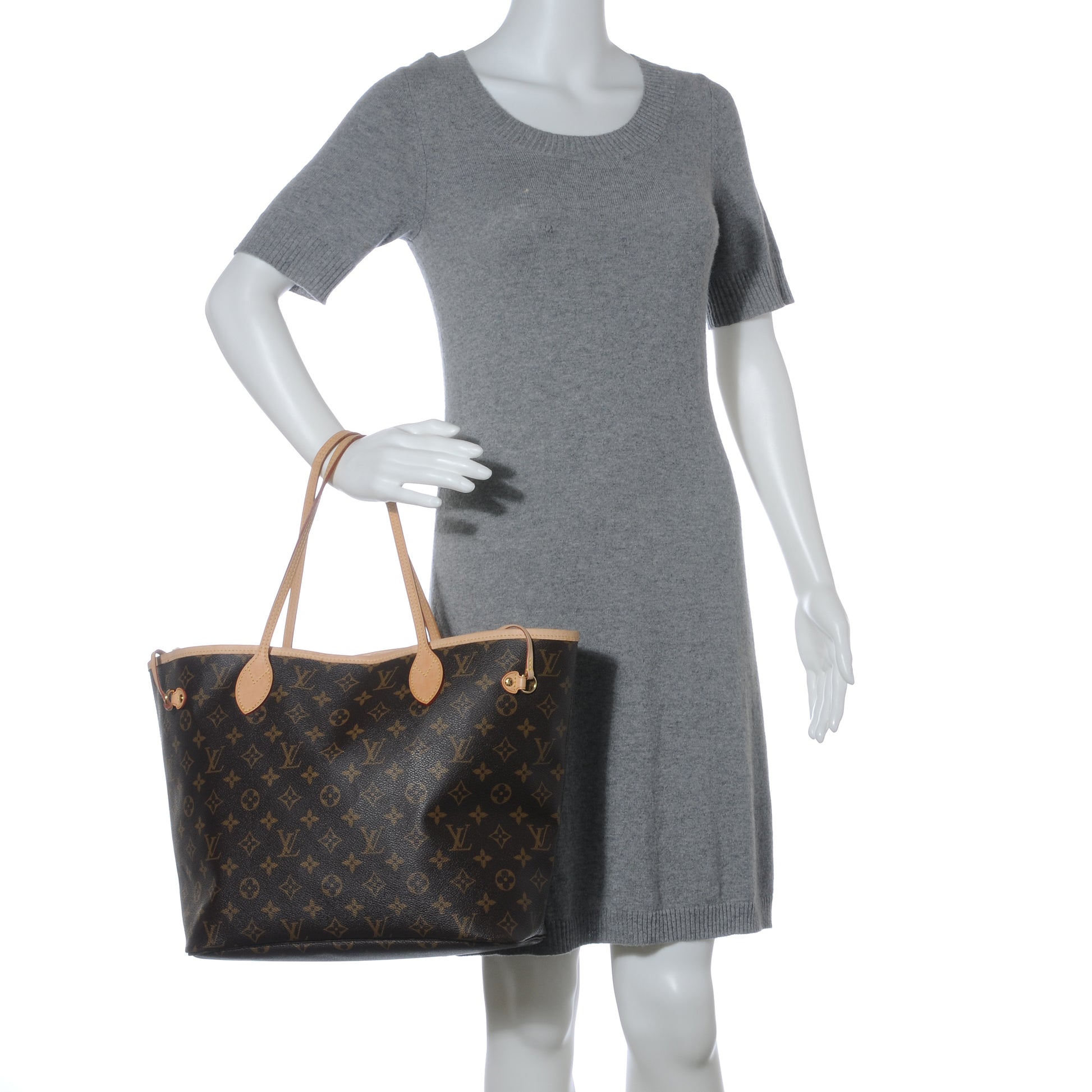 Louis Vuitton Monogram Neverfull MM 2 of 7