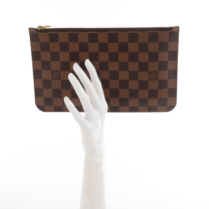 Louis Vuitton Damier Ebene Neverfull MM GM Pochette 2 of 7