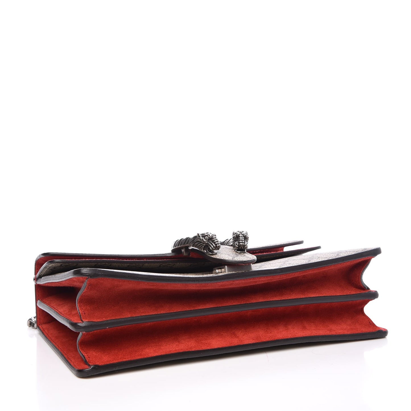 GG Supreme Monogram Small Dionysus Shoulder Bag Red
