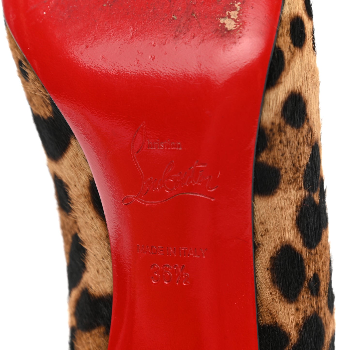 Pony Hair Luxor Mistica 60 Pumps 36.5 Leopard