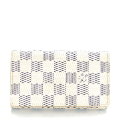 Louis Vuitton Damier Azur Port Monnaie Billets Tresor Wallet 1 of 7