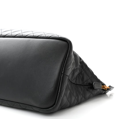 Saint Laurent Calfskin Quilted ES Giant Travel Bag Black 10 of 10