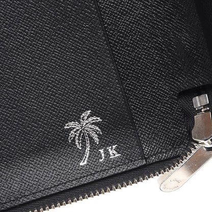 Louis Vuitton Epi Electric Zippy Organizer Wallet Black 7 of 9