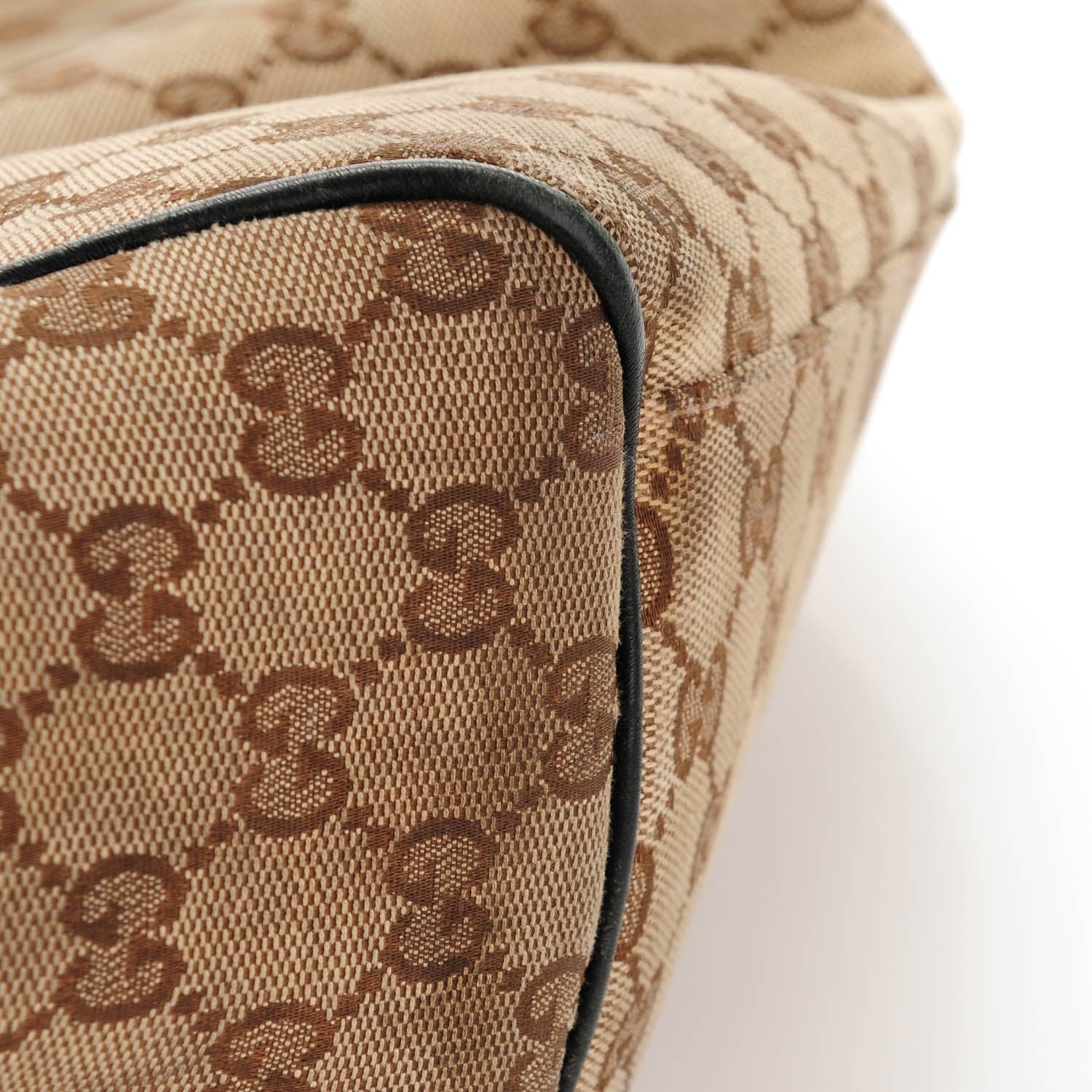 Gucci Monogram Large Sukey Tote Beige Ebony Black 9 of 11