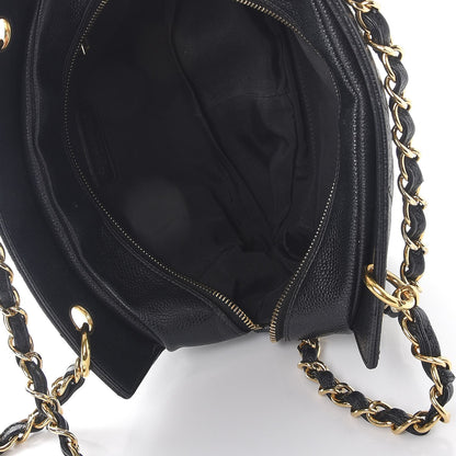 Chanel Caviar Quilted Petit Timeless Tote PTT Black 5 of 11
