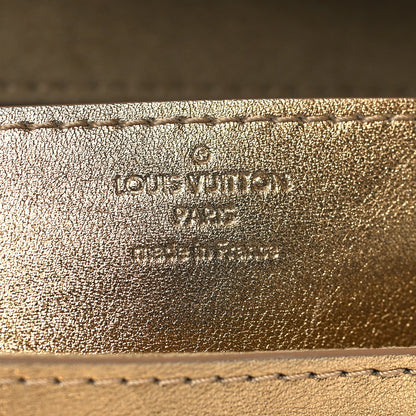 Louis Vuitton Calfskin Neo Sobe Louise EW Clutch Gold 8 of 12