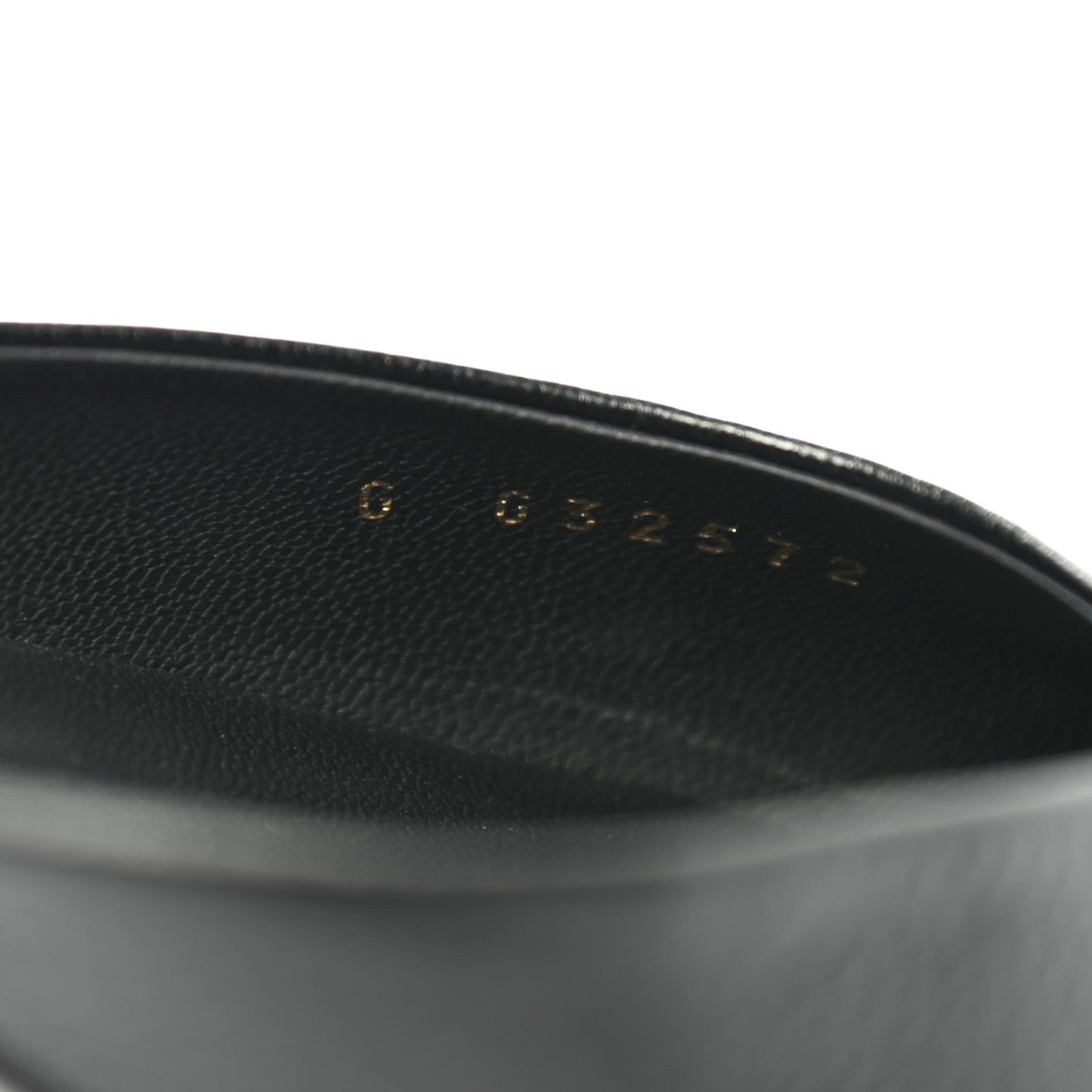 Goatskin Cap Toe CC Slingback Pumps 37.5 Black