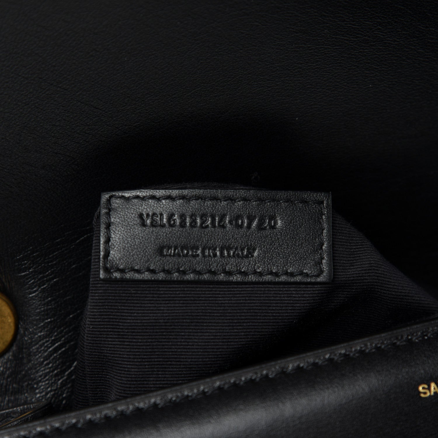 Saint Laurent Smooth Calfskin Carre Satchel Black 10 of 11
