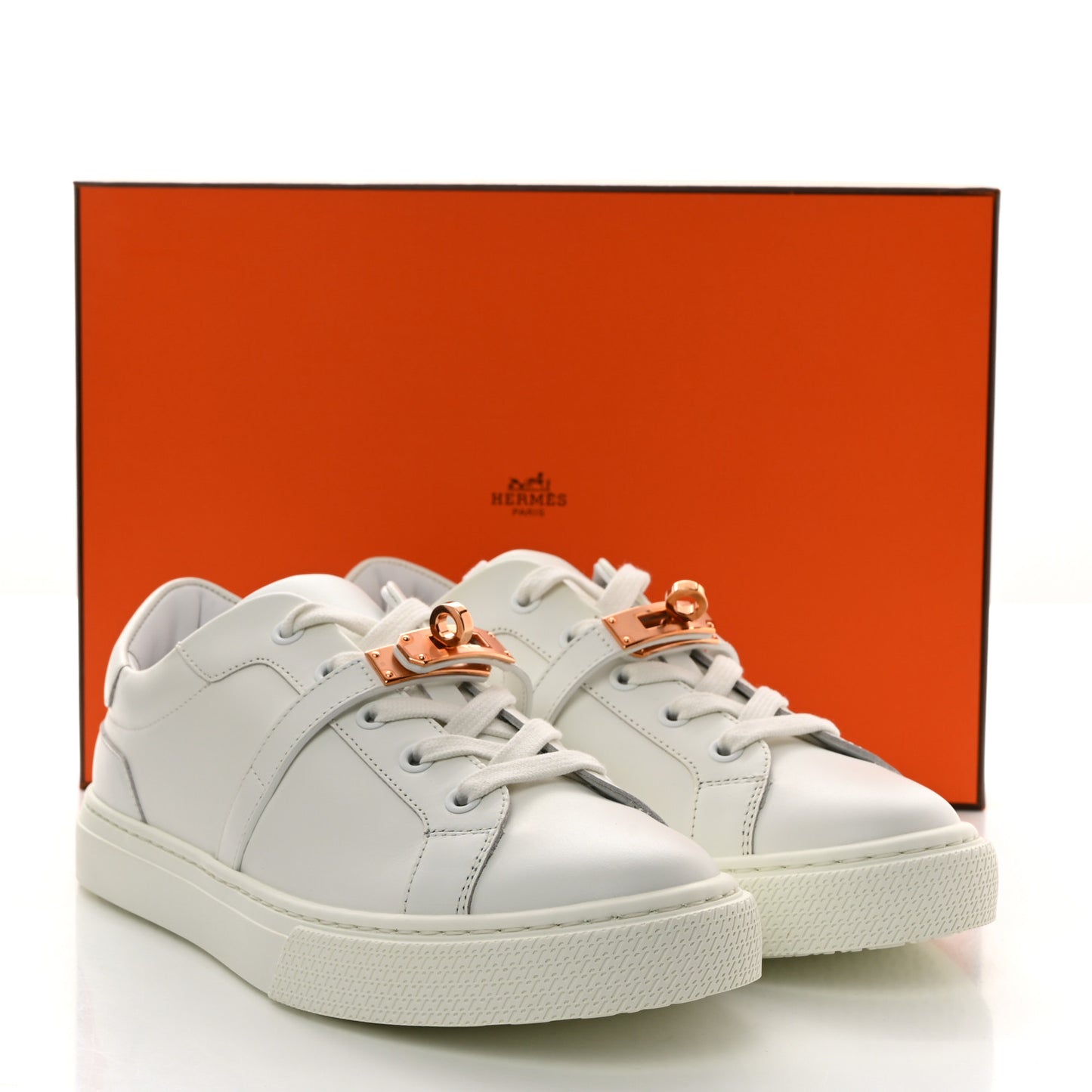 Calfskin Day Sneakers 37 White
