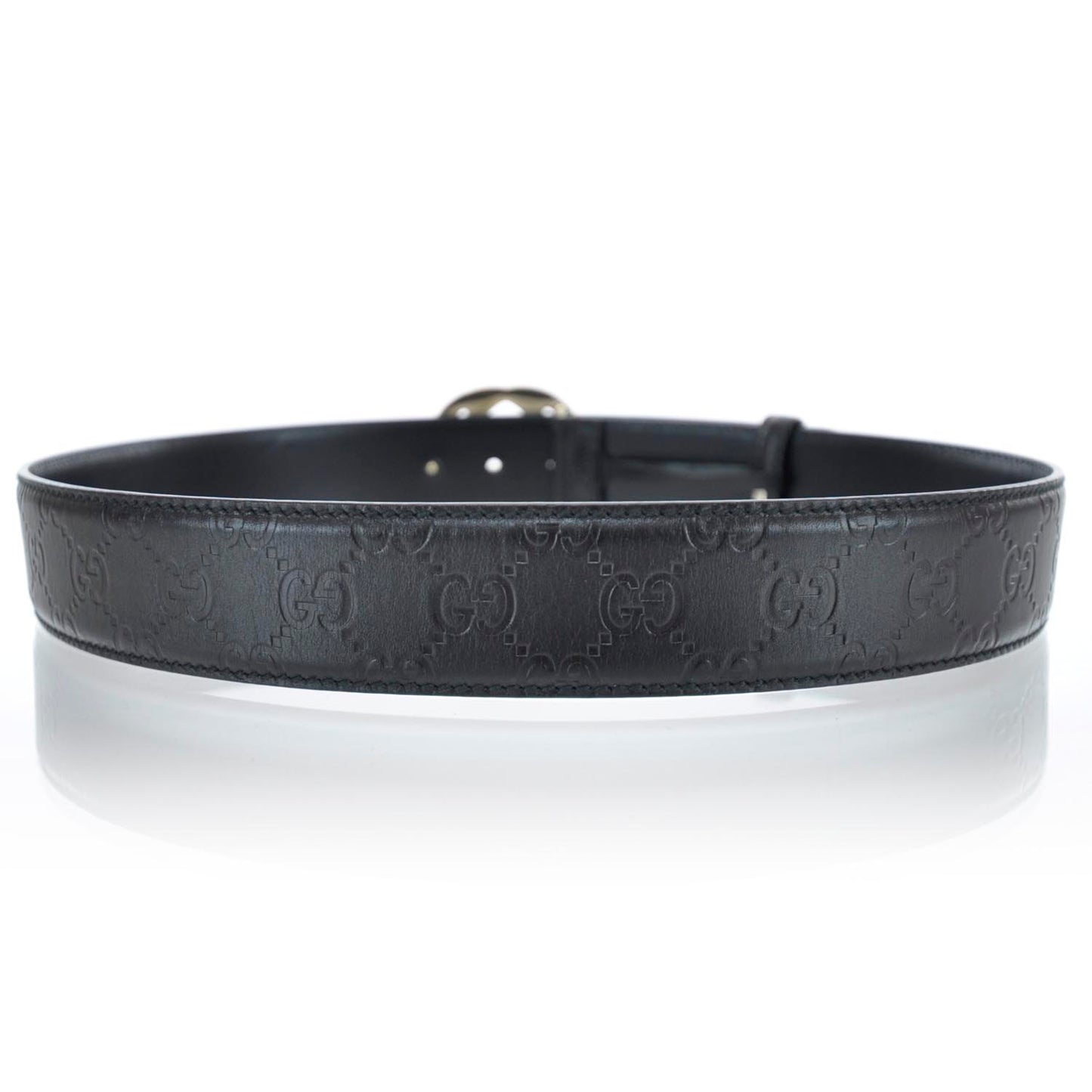 Guccissima GG Belt Black 85 34