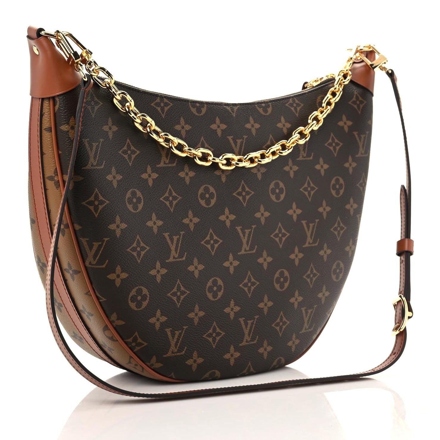 Louis Vuitton Reverse Monogram Loop Hobo 3 of 8