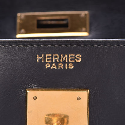Hermes Box Kelly Retourne 32 Black 9 of 42