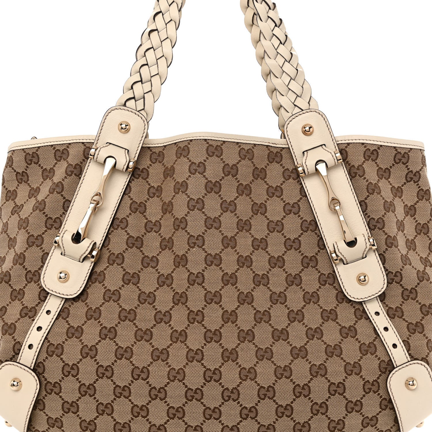 Gucci Monogram Medium Pelham Shoulder Bag Off White 7 of 13