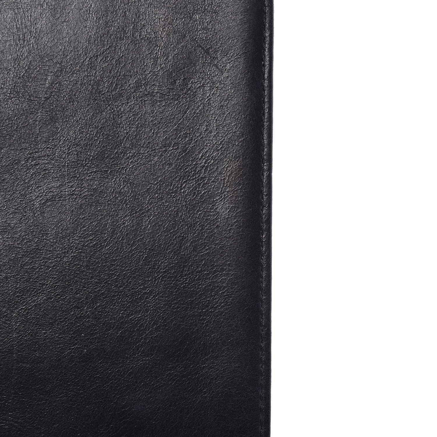 Chanel Calfskin Embossed Stitch Large Boy Flap Black 14 of 19