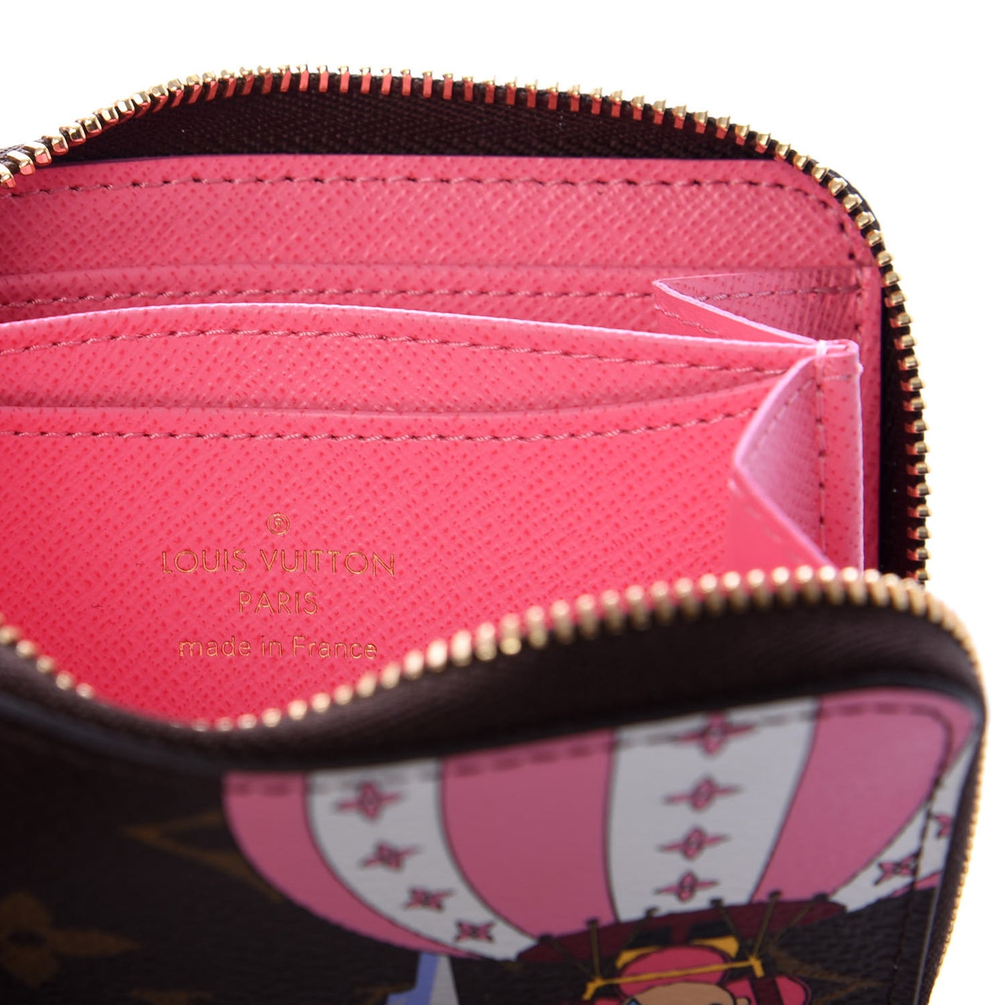 Monogram 2019 Christmas Animation Zippy Coin Purse