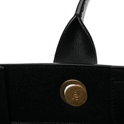Chanel Caviar Small Studded Deauville Tote Black 12 of 13