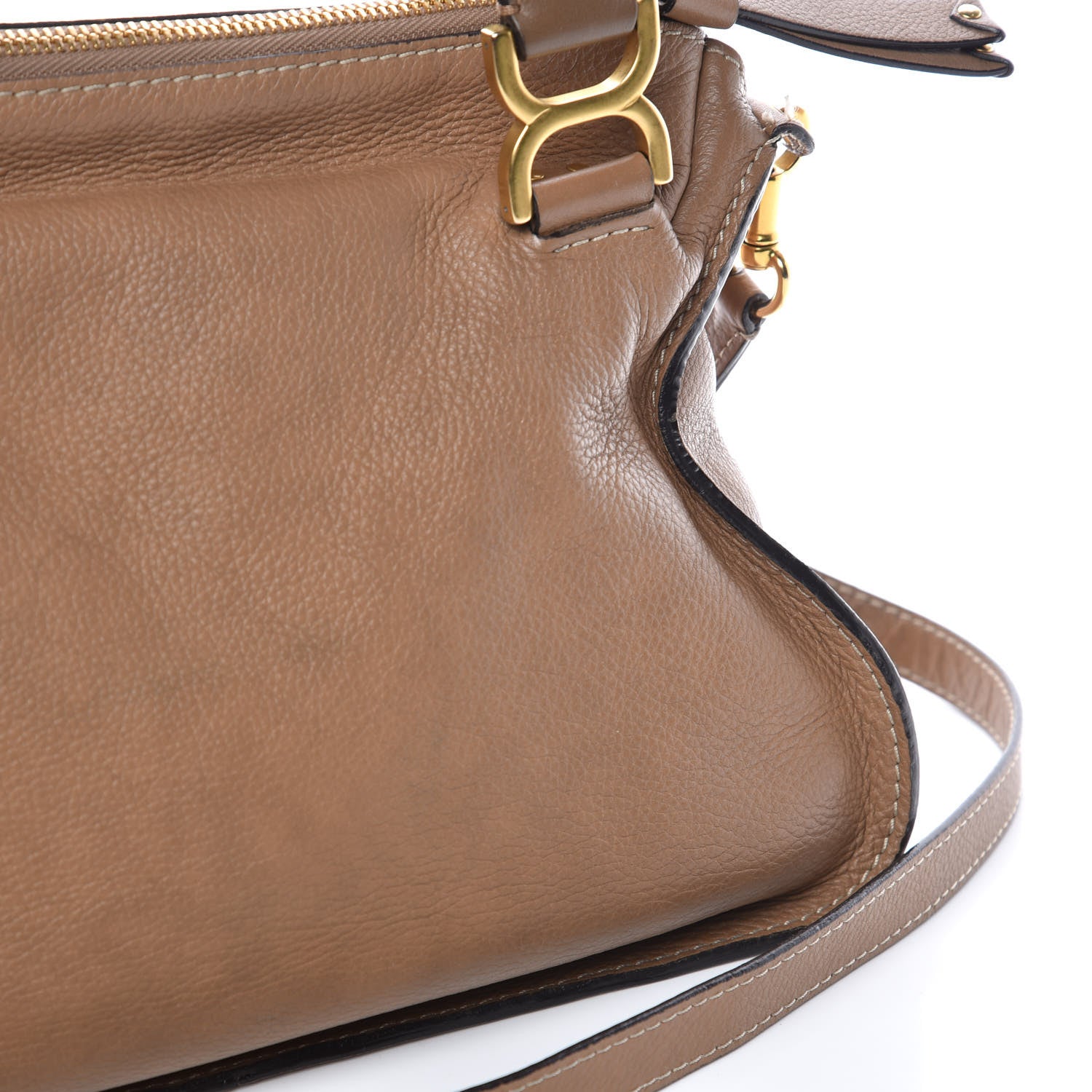 Chloe Calfskin Medium Marcie Satchel Nut 15 of 17