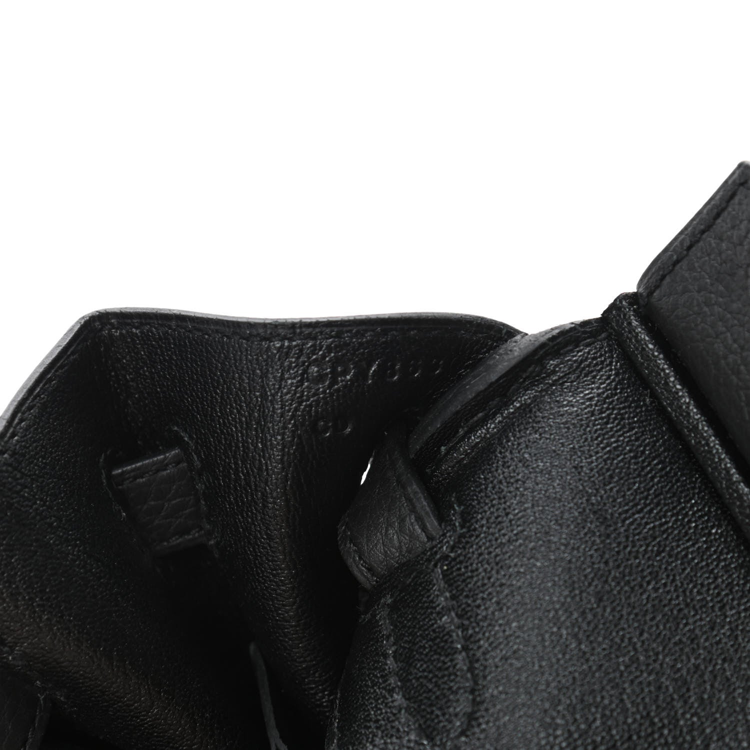 Hermes Togo Birkin 25 Black 6 of 10