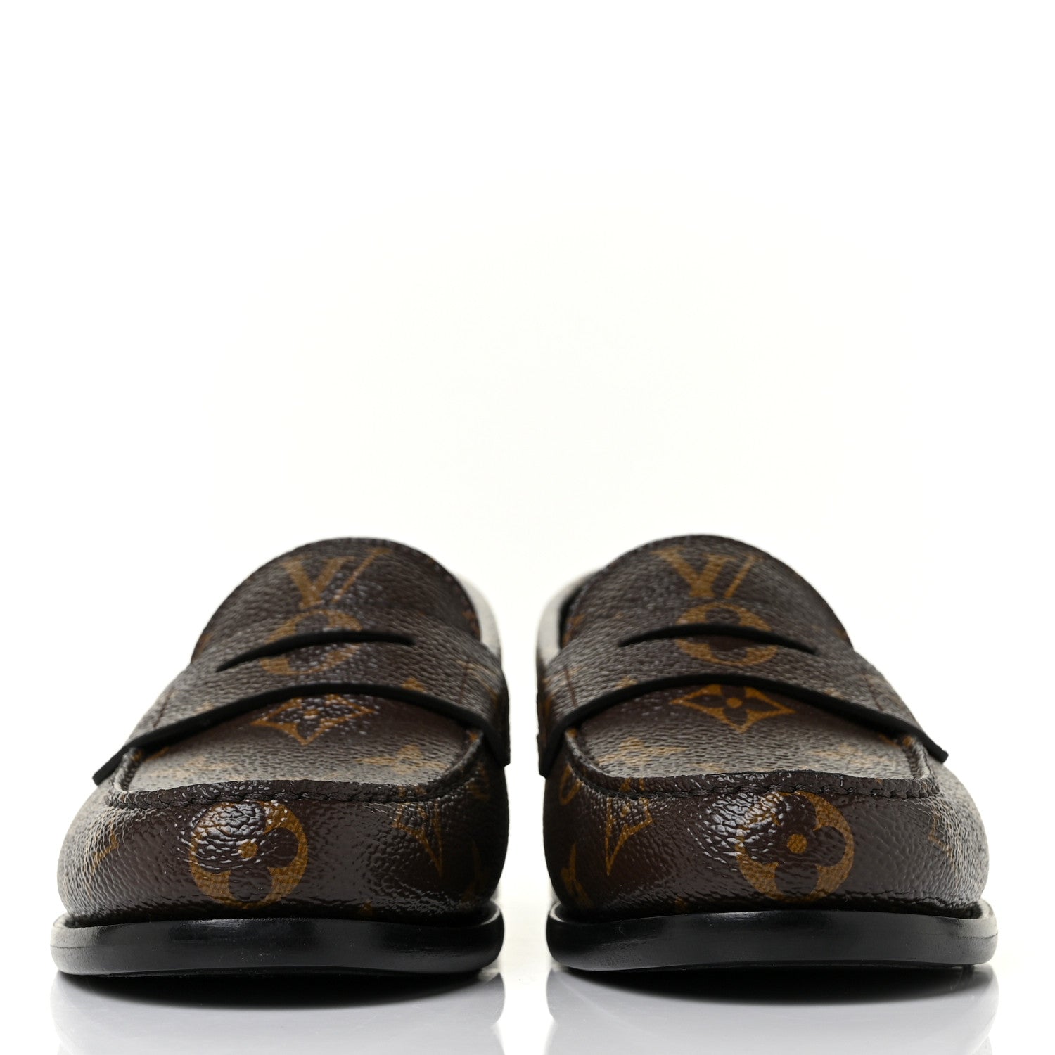 Louis Vuitton Monogram Chess Flat Loafer 37 2 of 8