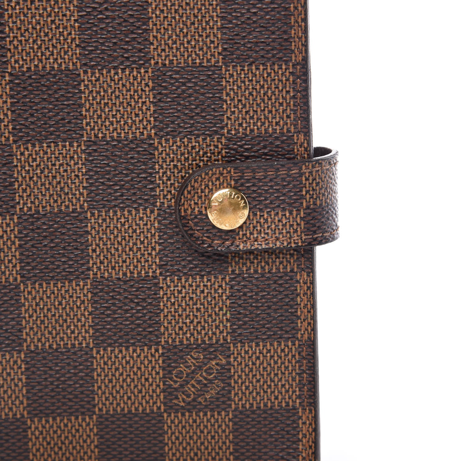 Louis Vuitton Damier Ebene Small Ring Agenda Cover 11 of 12