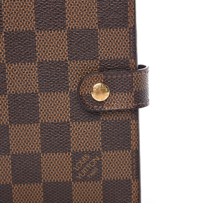 Louis Vuitton Damier Ebene Small Ring Agenda Cover 11 of 12