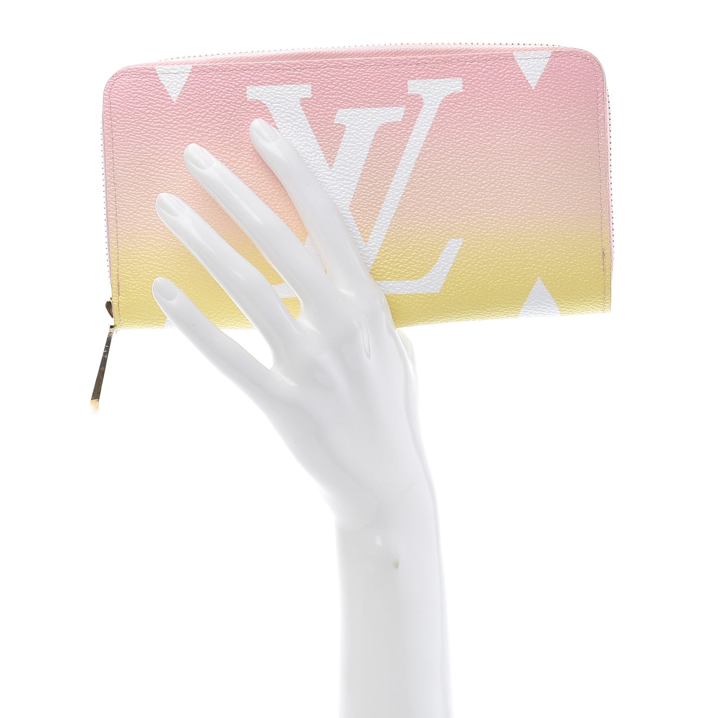 Monogram Giant By The Pool Zippy Wallet Light Pink