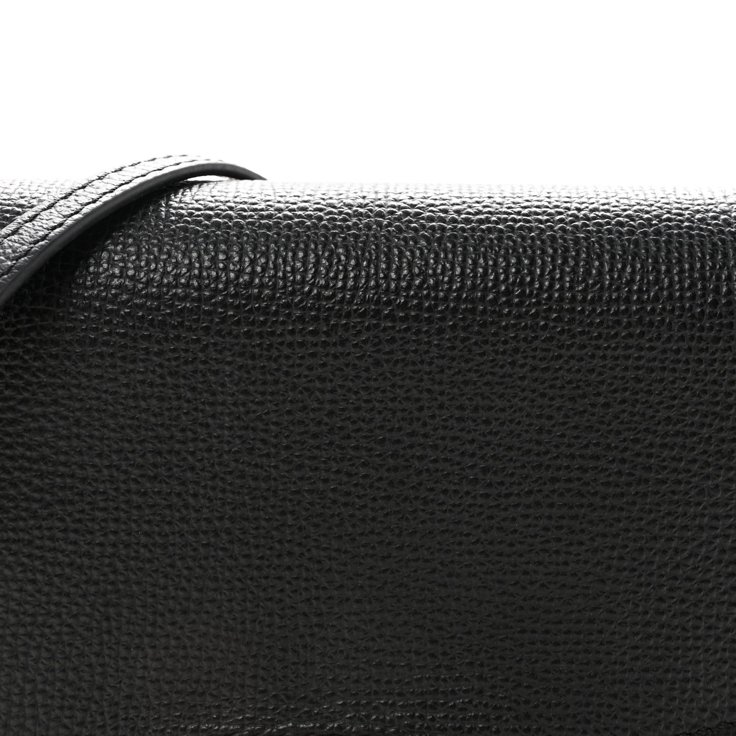 Burberry Derby Calfskin House Check Small Macken Crossbody Bag Black Black 8 of 10