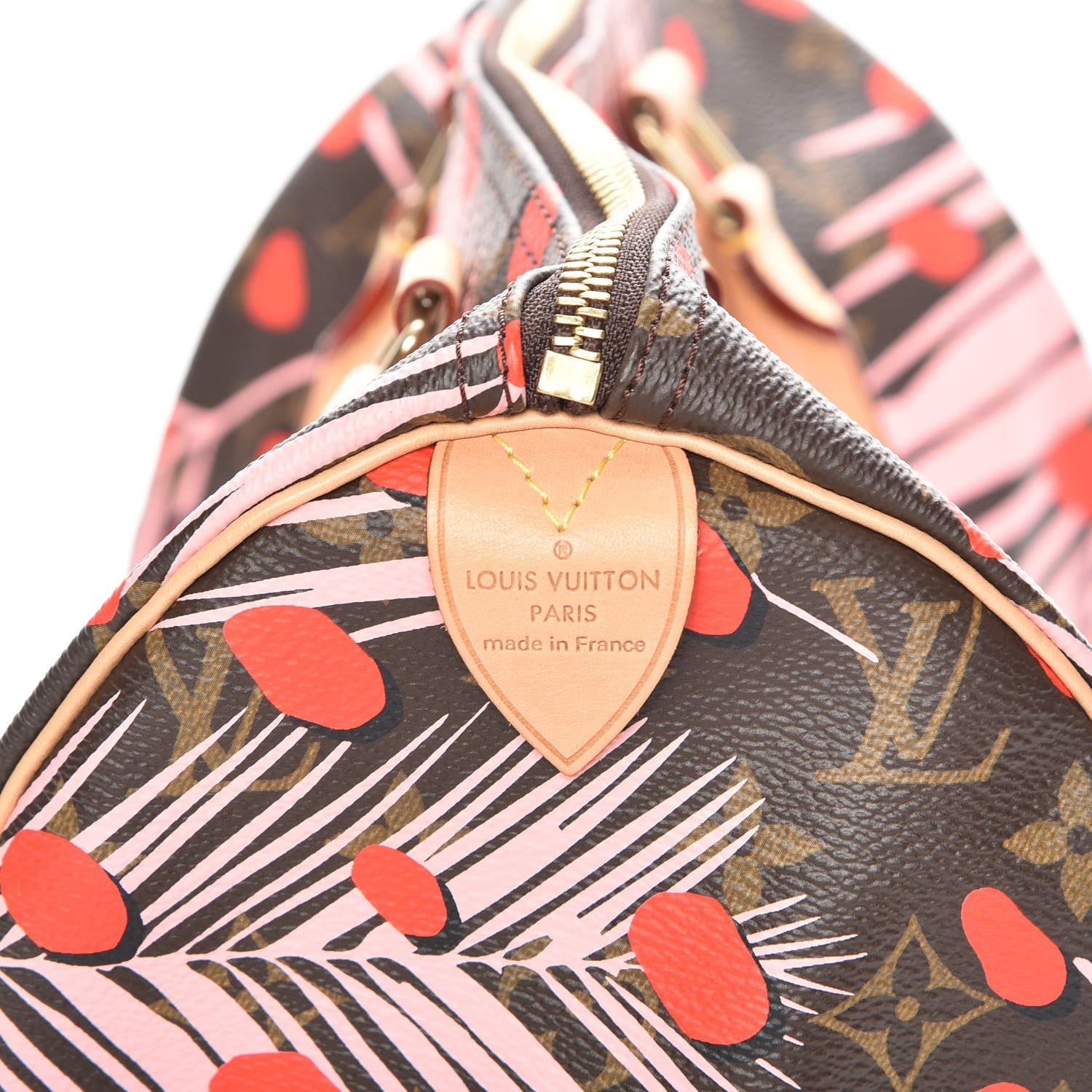 Louis Vuitton Monogram Jungle Dots Speedy 30 Sugar Pink Poppy 6 of 7