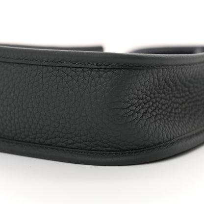 Hermes Taurillon Clemence Evelyne TPM Gris Misty 10 of 11