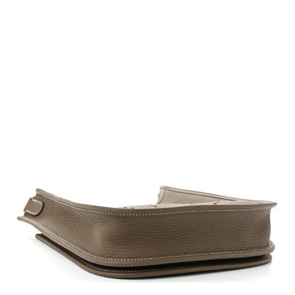 Hermes Taurillon Clemence Evelyne 23 Poche III Etoupe 4 of 11