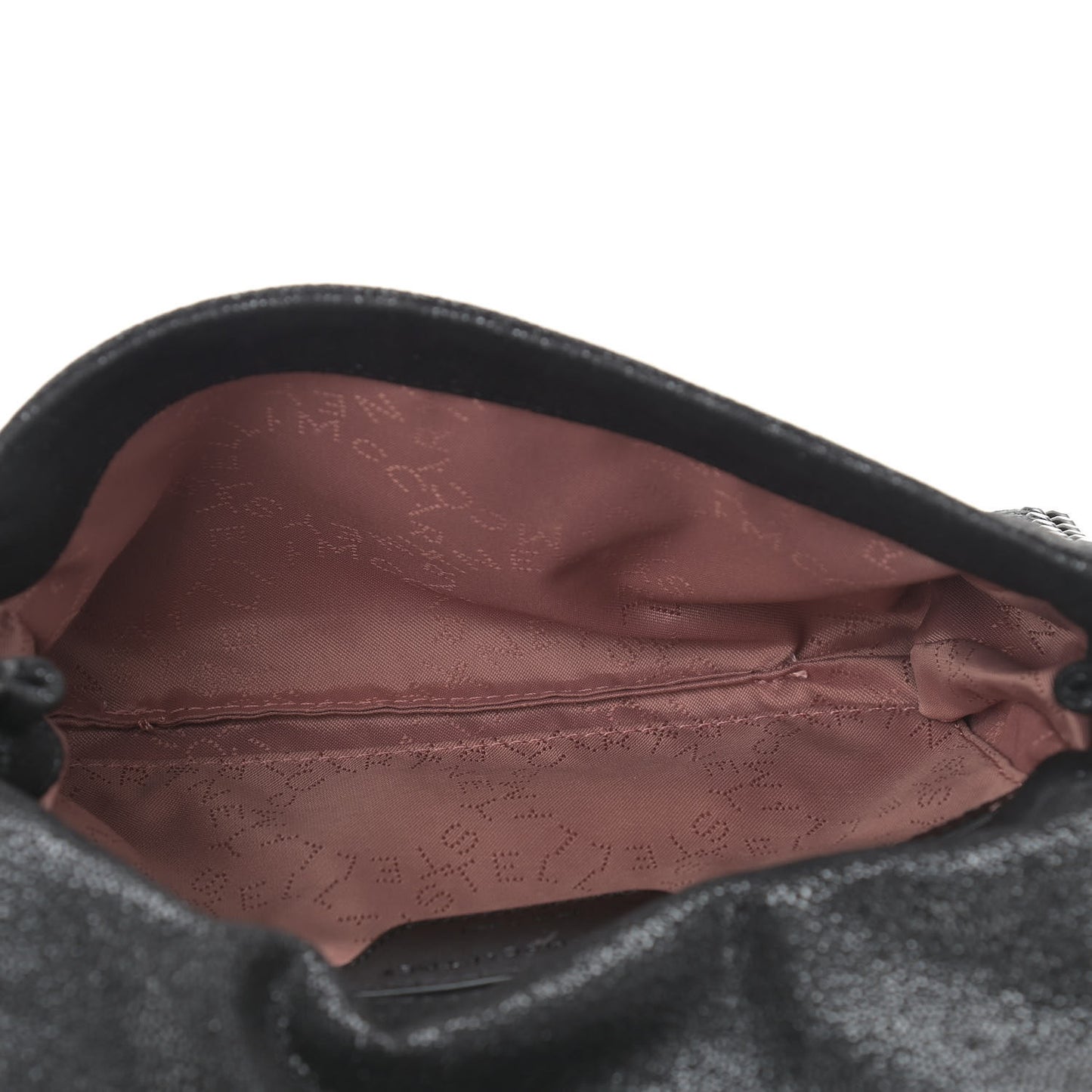 Shaggy Deer Falabella Crossbody Clutch Black